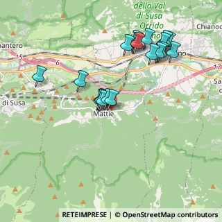 Mappa Strada Provinciale, 10050 Mattie TO, Italia (1.9145)
