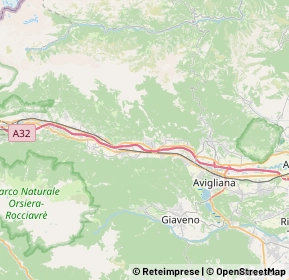 Mappa 10055 Condove TO, Italia (7.011)