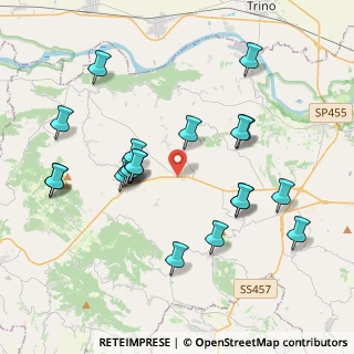 Mappa SP Casale - Torino, 15020 Mombello Monferrato AL (4.066)