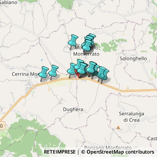 Mappa SP Casale - Torino, 15020 Mombello Monferrato AL (0.9955)