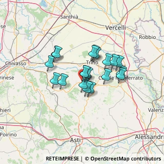 Mappa SP Casale - Torino, 15020 Mombello Monferrato AL (9.6565)