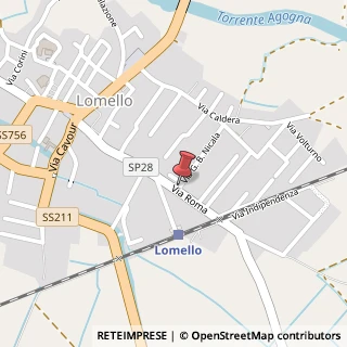 Mappa Via G. B. Nicala, 18, 27034 Lomello, Pavia (Lombardia)