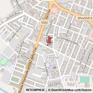 Mappa Viale Fratelli Cervi, 3A, 46030 Borgo Virgilio, Mantova (Lombardia)