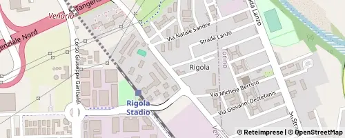 Mappa Venaria Reale