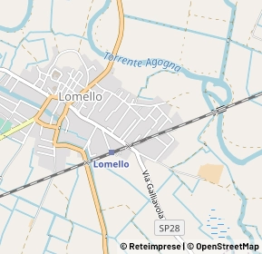 Mappa Via XXV Aprile, 27034 Lomello PV, Italia (0.26154)