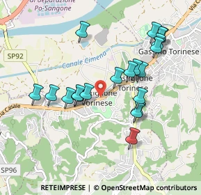 Mappa SS 590, 10090 Castiglione Torinese TO, Italia (0.92)