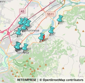 Mappa SS 590, 10090 Castiglione Torinese TO, Italia (3.98167)