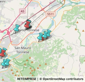 Mappa SS 590, 10090 Castiglione Torinese TO, Italia (6.12)