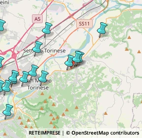 Mappa SS 590, 10090 Castiglione Torinese TO, Italia (6.11)