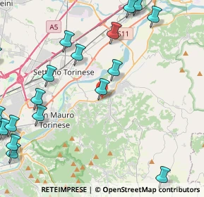 Mappa SS 590, 10090 Castiglione Torinese TO, Italia (6.192)