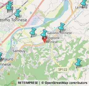 Mappa SS 590, 10090 Castiglione Torinese TO, Italia (3.39167)