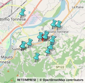 Mappa SS 590, 10090 Castiglione Torinese TO, Italia (1.36769)