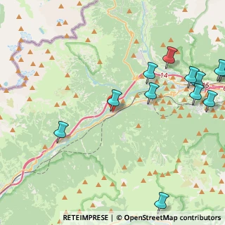 Mappa Via Camillo Benso Conte di Cavour, 10050 Chiomonte TO, Italia (5.6525)