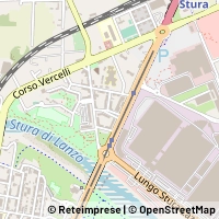 Mapa Torino