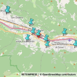 Mappa Via Nazionale Moncenisio, 10050 Villar Focchiardo TO, Italia (2.43727)