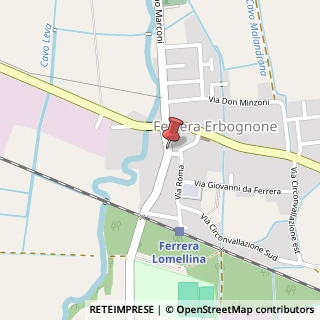 Mappa Via Garibaldi, 15, 27032 Ferrera Erbognone, Pavia (Lombardia)