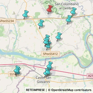 Mappa Via Rivolta, 27017 Pieve Porto Morone PV, Italia (4.58143)