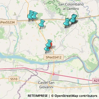 Mappa Via Rivolta, 27017 Pieve Porto Morone PV, Italia (4.63583)