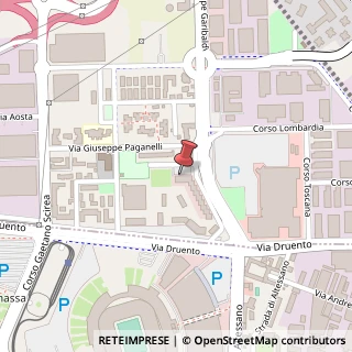 Mappa Corso Giuseppe Garibaldi, 244, 10078 Venaria Reale, Torino (Piemonte)