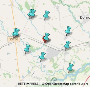 Mappa Via XX Settembre, 27032 Ferrera Erbognone PV, Italia (3.88333)