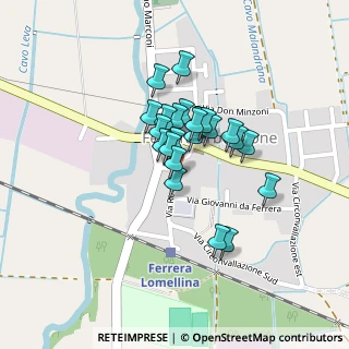 Mappa Via XX Settembre, 27032 Ferrera Erbognone PV, Italia (0.14)