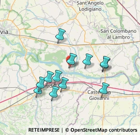 Mappa Via Castagnole, 27010 Spessa PV, Italia (6.64667)