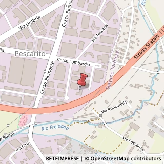 Mappa Corso Lombardia, 11, 10099 San Mauro Torinese, Torino (Piemonte)