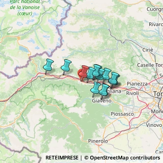 Mappa SS 25, 10050 Villar Focchiardo TO, Italia (8.78214)