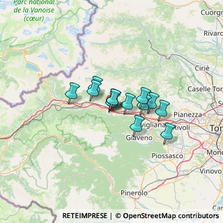 Mappa SS 25, 10050 Villar Focchiardo TO, Italia (8.33385)