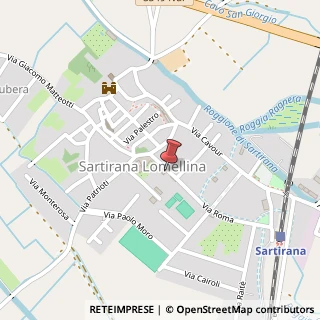 Mappa Via Roma, 18, 27020 Sartirana Lomellina, Pavia (Lombardia)