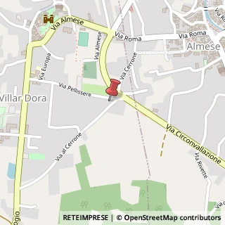 Mappa Via Pelissere, 50, 10040 Caselette, Torino (Piemonte)
