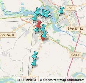 Mappa Via di Mezzo, 46034 Borgo Virgilio MN, Italia (3.35909)