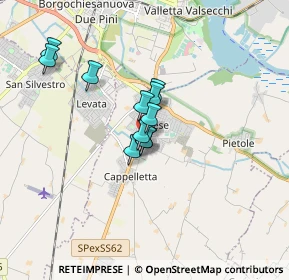 Mappa Via di Mezzo, 46034 Borgo Virgilio MN, Italia (1.16545)