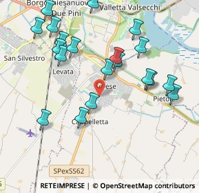 Mappa Via di Mezzo, 46034 Borgo Virgilio MN, Italia (2.1645)