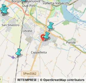 Mappa Via di Mezzo, 46034 Borgo Virgilio MN, Italia (3.8745)