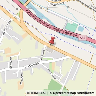 Mappa Via Nazionale Moncenisio,  7, 10050 Villar Focchiardo, Torino (Piemonte)