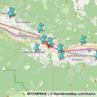 Mappa Via Suisse, 10050 Villar Focchiardo TO, Italia (2.43636)
