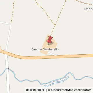 Mappa Strada Provinciale della Val Cerrina, 3, 15020 Mombello Monferrato, Alessandria (Piemonte)