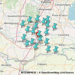 Mappa SS 16, 35040 Boara Pisani PD, Italia (11.8255)