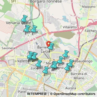 Mappa Via Quincinetto, 10148 Torino TO, Italia (2.05941)