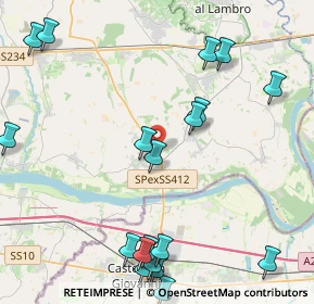 Mappa SP ex Strada Statale, 27017 Pieve Porto Morone PV, Italia (5.629)