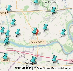 Mappa SP ex Strada Statale, 27017 Pieve Porto Morone PV, Italia (6.171)