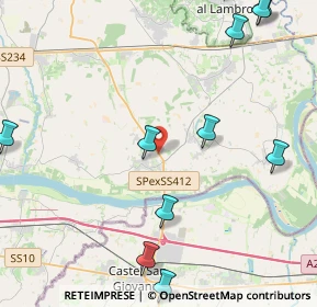 Mappa SP ex Strada Statale, 27017 Pieve Porto Morone PV, Italia (7.013)