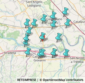 Mappa SP ex Strada Statale, 27017 Pieve Porto Morone PV, Italia (6.98944)
