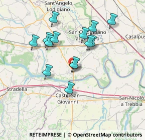 Mappa SP ex Strada Statale, 27017 Pieve Porto Morone PV, Italia (6.53071)
