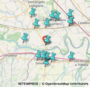 Mappa SP ex Strada Statale, 27017 Pieve Porto Morone PV, Italia (7.24722)