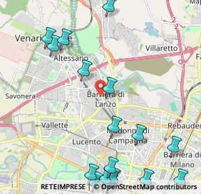 Mappa Strada della Venaria, 10148 Torino TO, Italia (2.92765)