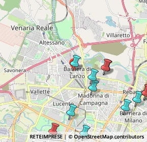 Mappa Strada della Venaria, 10148 Torino TO, Italia (2.75)