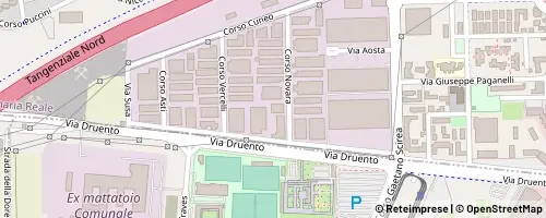 Mappa Venaria Reale