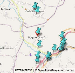 Mappa Via Monumento ai Caduti, 67061 Carsoli AQ, Italia (2.598)